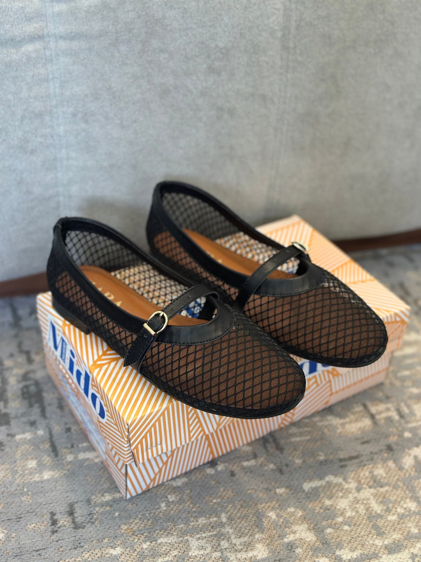 Ballerines Mesh à Bride – Confort & Style Quotidien